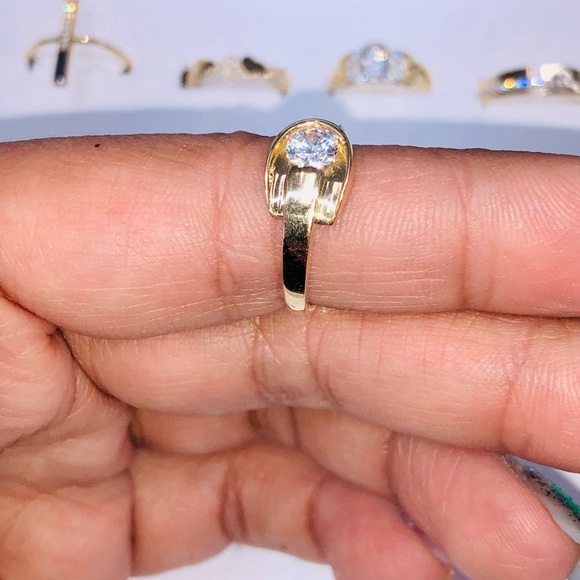 Stunning 14k real solid gold NOT plated Free Appraisal best gift Turkish custom - Picture 4 of 5